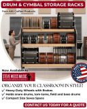 New at Steve Weiss - Drum Rack for Schools Social Post - 1