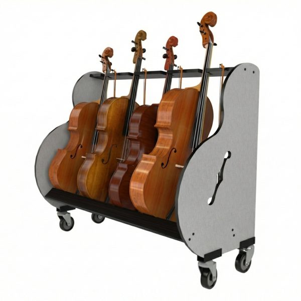 The Band Room#x2122 Cello Storage Rack for Music Teachers